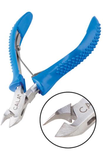 Cala Professional Manicure Cuticle Nipper w/Comfort Blue Grip (50761) - ADDROS.COM